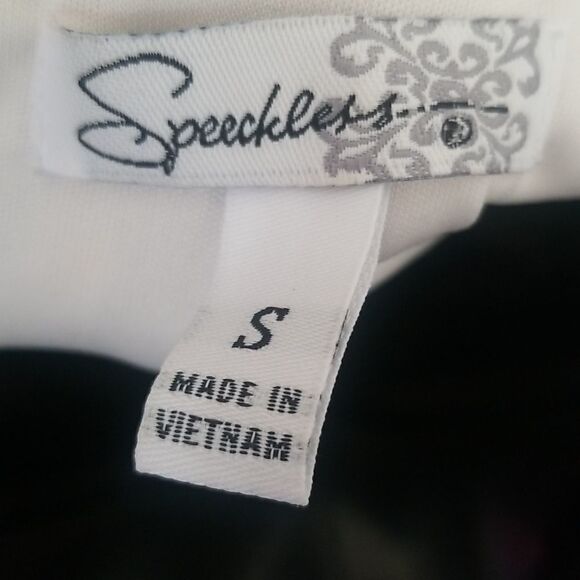 Speechless Cream Pleated Dress Sz Small - Picture 10 of 12